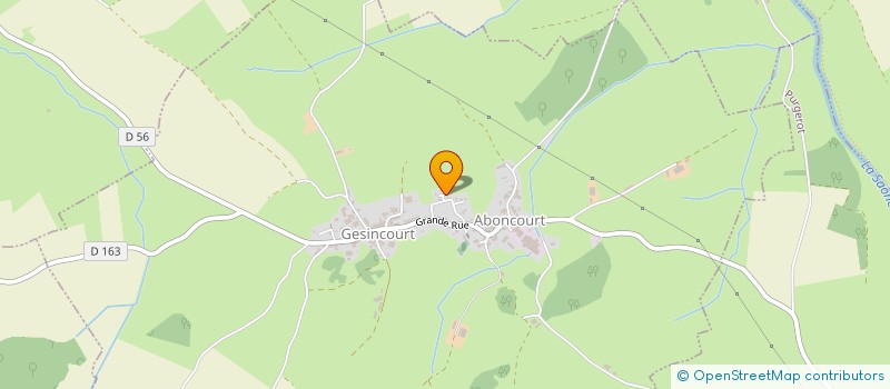 localisation de l'entreprise AGN IMMO  ABONCOURT-GESINCOURT