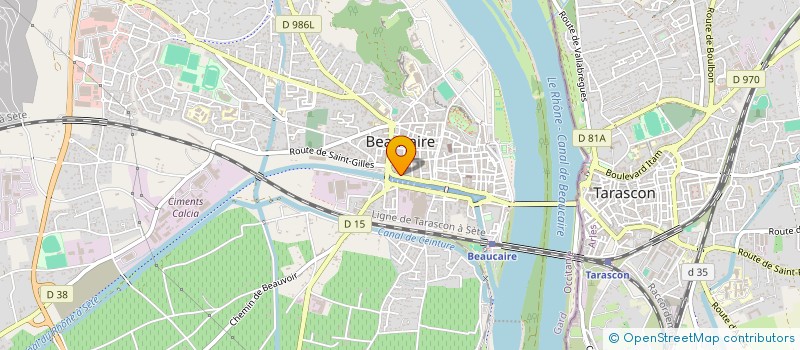 localisation de l'entreprise AGN IMMOBILIER BEAUCAIRE  BEAUCAIRE