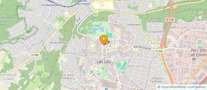 localisation de l'entreprise AGN PRESTIGES à LES ULIS