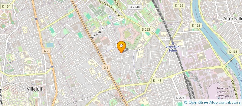localisation de l'entreprise AGN SAS à VITRY-SUR-SEINE