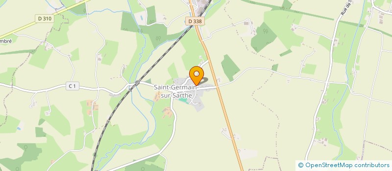 localisation de l'entreprise AGN72  FRESNAY-SUR-SARTHE