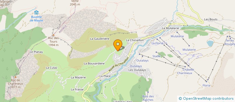 localisation de l'entreprise AGNELLET DISTRI à SAINT-JEAN-DE-SIXT