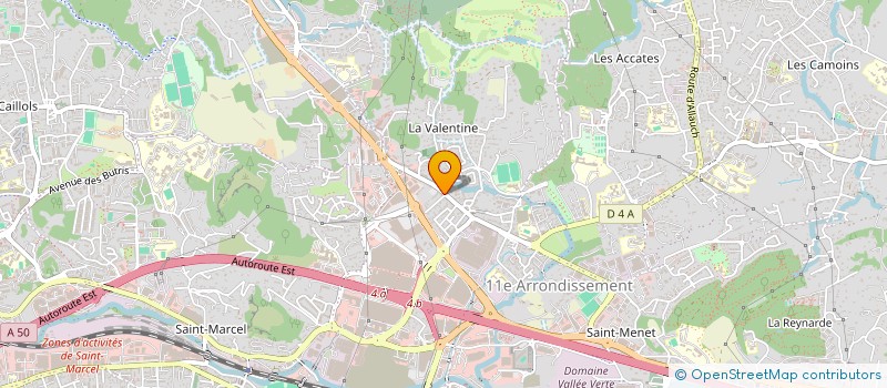 localisation de l'entreprise AGNELLI L ET J.CICCONE. GRAND  MARSEILLE