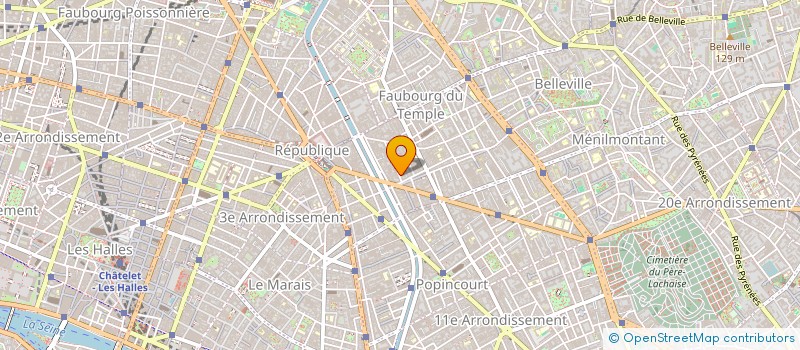 localisation de l'entreprise AGNENCX  PARIS