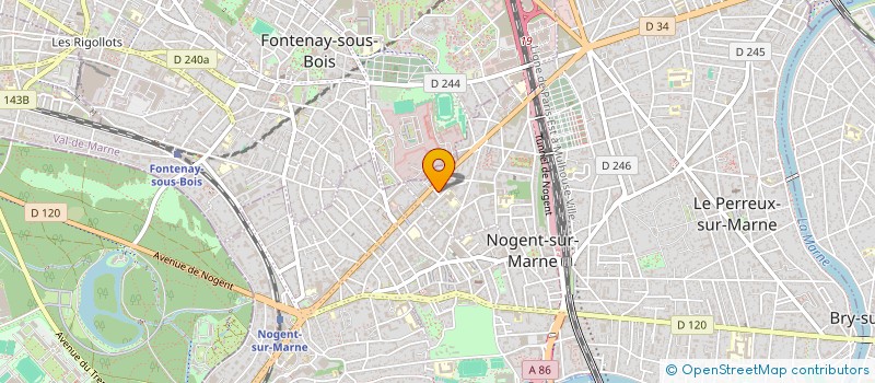 localisation de l'entreprise AGNES BENJAMIN-BLANC MATIC à NOGENT-SUR-MARNE