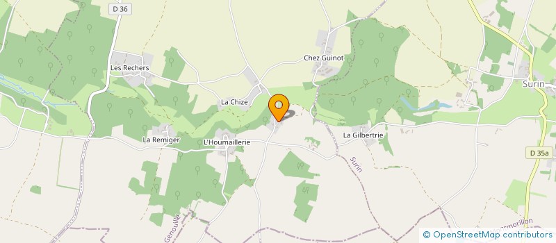 localisation de l'entreprise AGNES COOPERATIVE  GENOUILLE