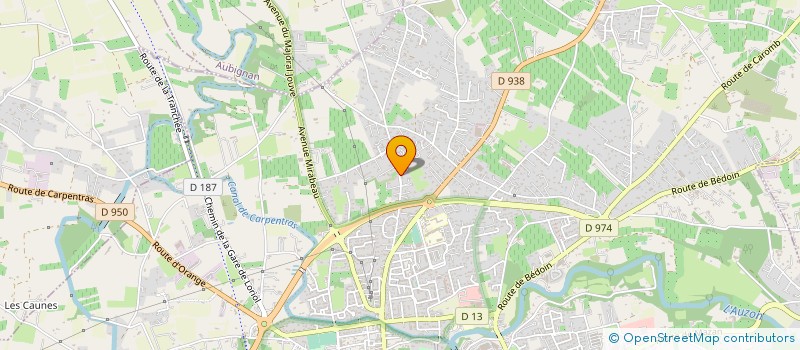localisation de l'entreprise AGNES ESCUDIER à CARPENTRAS