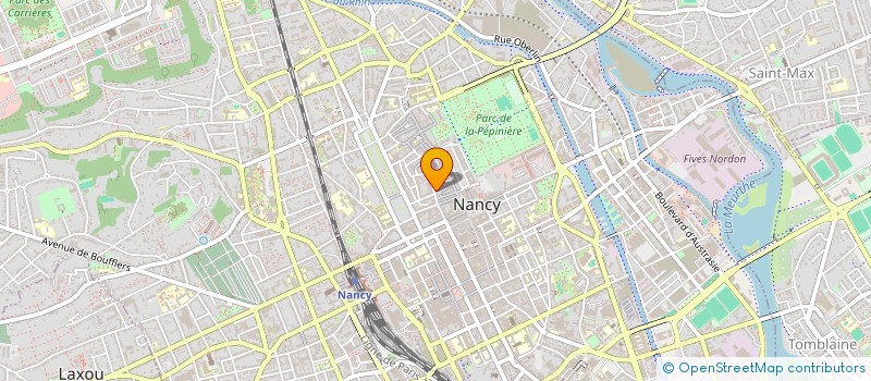 localisation de l'entreprise AGNES HAUSERMANN ARCHITECTE  NANCY