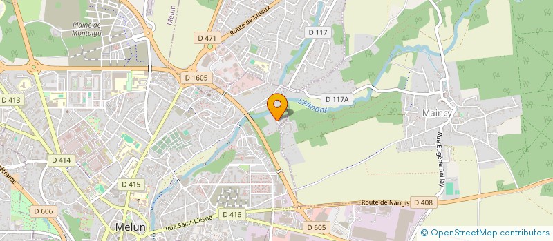 localisation de l'entreprise AGNES K SERVICES à MELUN