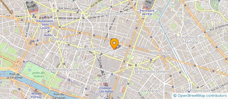 localisation de l'entreprise AGNES LAURENT à PARIS