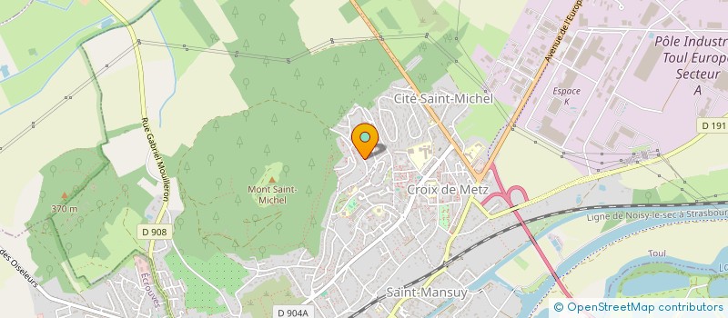 localisation de l'entreprise AGNES MARIE PAULE & LEURS ENFANTS  TOUL