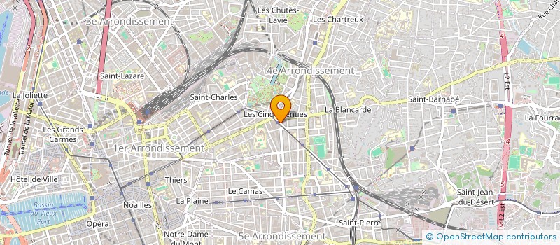 localisation de l'entreprise AGNESE IMMOBILIER SARL à MARSEILLE 4EME