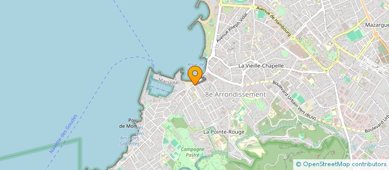 localisation de l'entreprise AGNESIA 13 à MARSEILLE