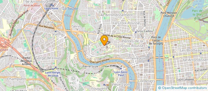 localisation de l'entreprise AGNESIMMO à LYON