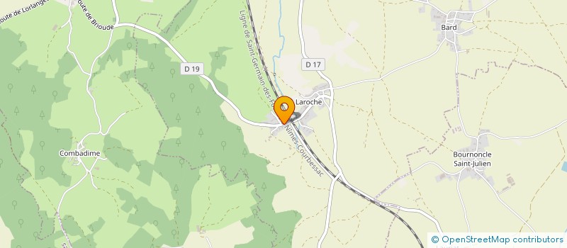 localisation de l'entreprise AGNESL CREATIONS  BOURNONCLE-SAINT-PIERRE