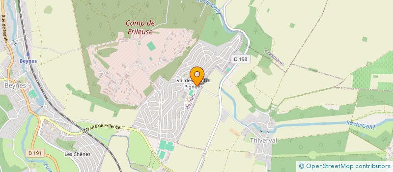 localisation de l'entreprise AGNI à BEYNES