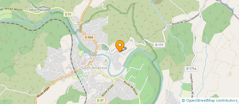 localisation de l'entreprise AGNIEL SIMON  SAINT-AMBROIX