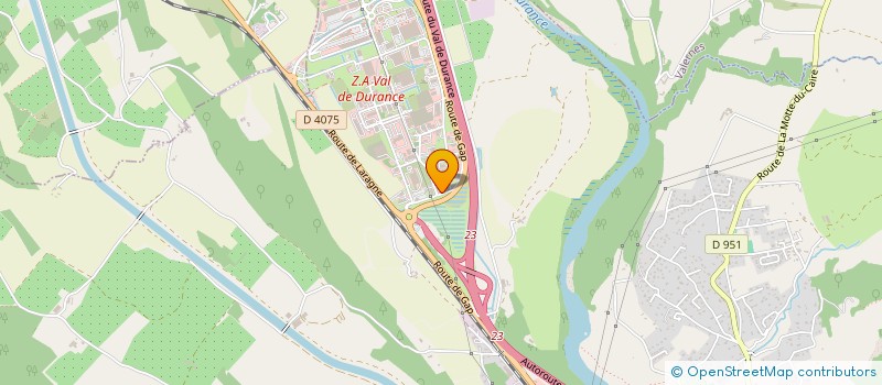 localisation de l'entreprise AGNOVALIE  SISTERON