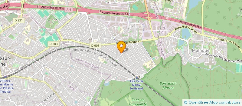 localisation de l'entreprise AGO  NOISY-LE-GRAND