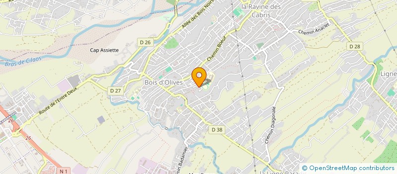 localisation de l'entreprise AGO  SAINT-PIERRE