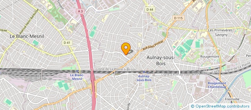localisation de l'entreprise AGO BARDAGE à AULNAY-SOUS-BOIS