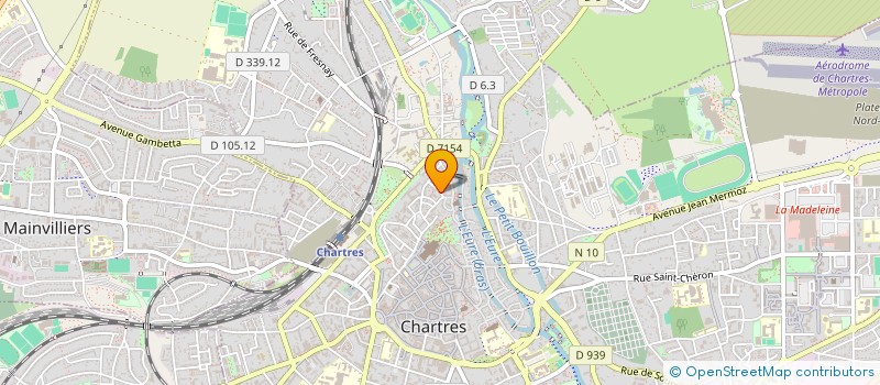 localisation de l'entreprise AGO CONSEIL à CHARTRES