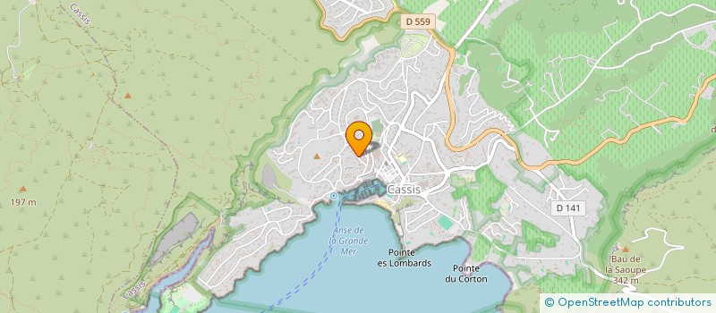 localisation de l'entreprise AGO DIFFUSION à CASSIS