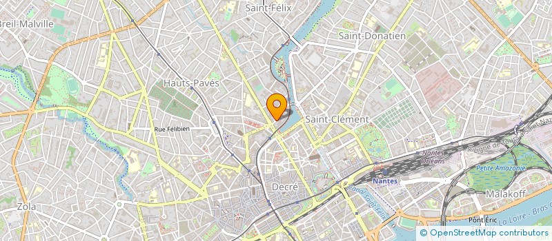 localisation de l'entreprise AGO IMMOBILIER  NANTES