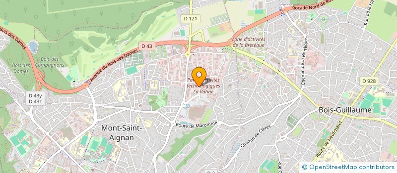 localisation de l'entreprise AGOA EVREUX  MONT-SAINT-AIGNAN