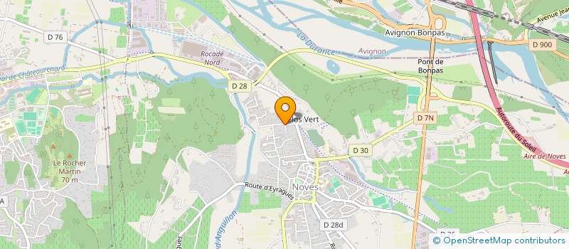 localisation de l'entreprise AGODIAG à NOVES