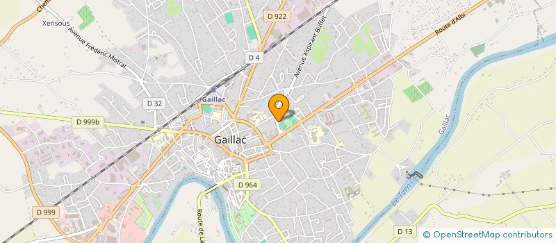 localisation de l'entreprise AGOGO  GAILLAC