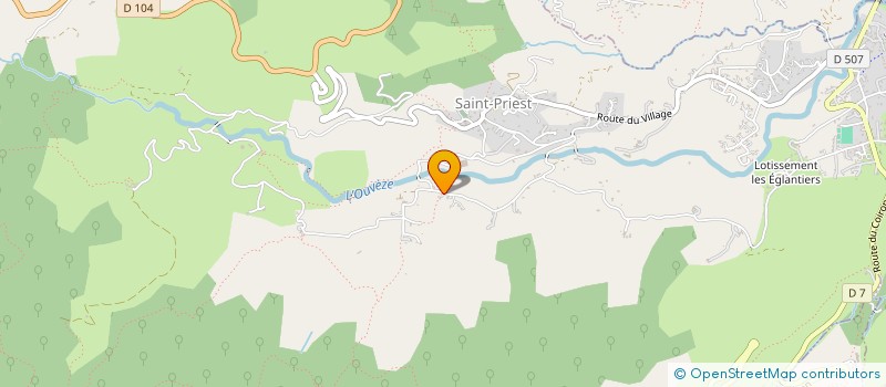 localisation de l'entreprise AGOIA  SAINT-PRIEST