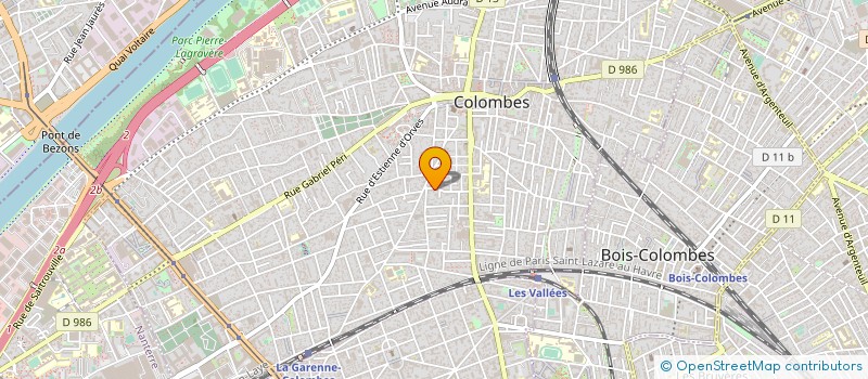 localisation de l'entreprise AGOLCI à COLOMBES