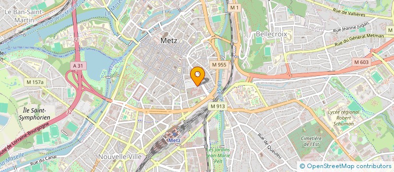 localisation de l'entreprise AGOLINE  METZ