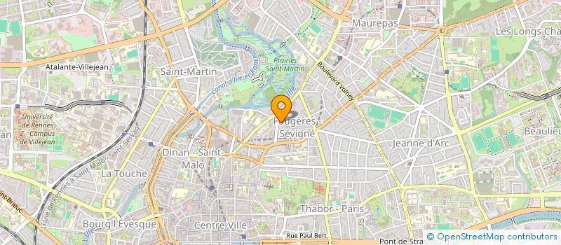 localisation de l'entreprise AGON  RENNES