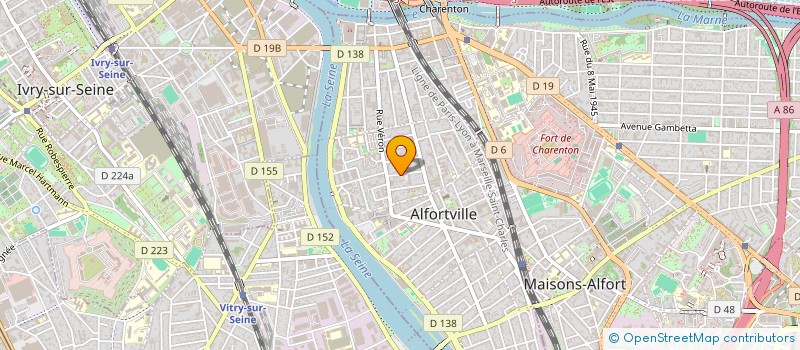 localisation de l'entreprise AGOP à ALFORTVILLE