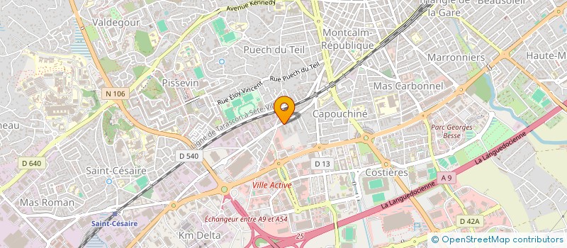 localisation de l'entreprise AGOP  NIMES