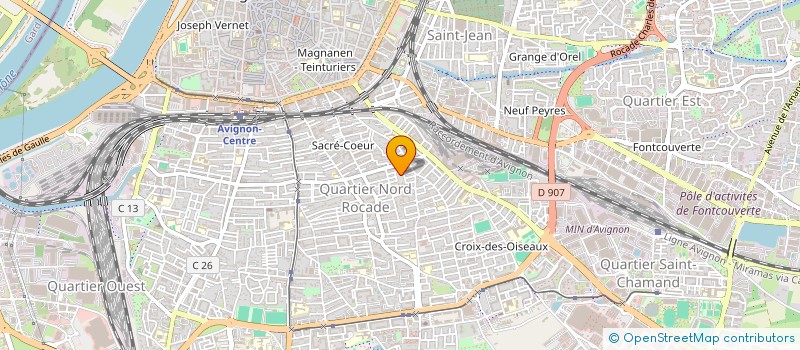 localisation de l'entreprise AGOPIAN BISOGNO JULIAN  AVIGNON