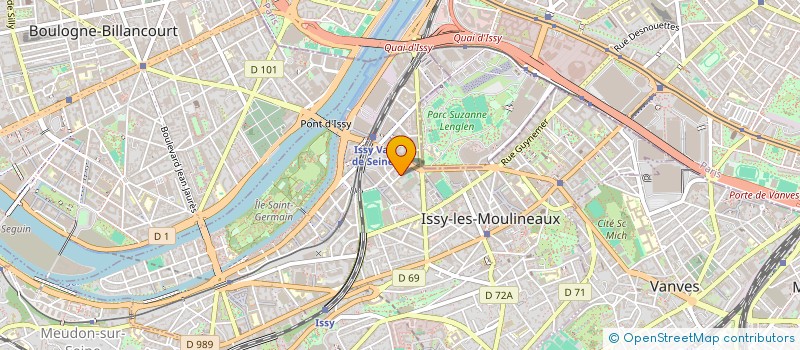 localisation de l'entreprise AGOPIAN MAKASDJIAN à ISSY-LES-MOULINEAUX