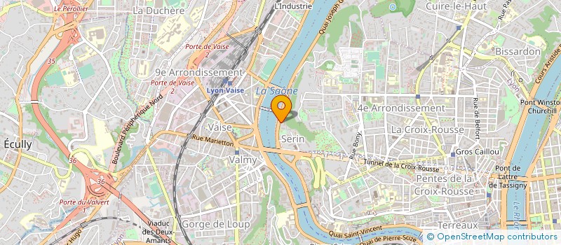 localisation de l'entreprise AGOR à LYON