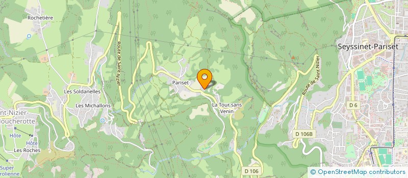 localisation de l'entreprise AGOR'ALP DEVELOPPEMENT à SEYSSINET-PARISET