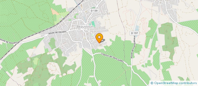 localisation de l'entreprise AGORA 2020  BEAUVOISIN