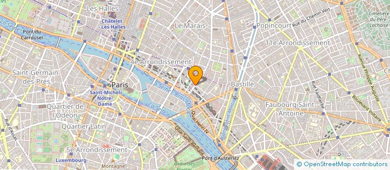 localisation de l'entreprise AGORA à PARIS