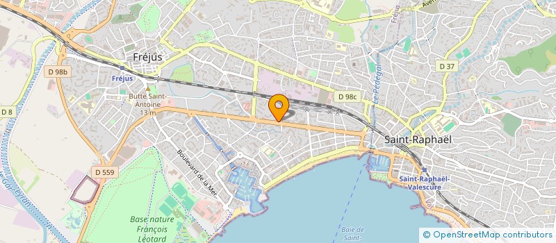 localisation de l'entreprise AGORA à FREJUS