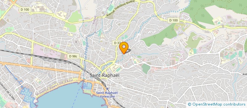 localisation de l'entreprise AGORA à SAINT-RAPHAEL