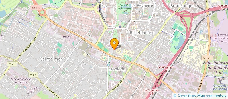 localisation de l'entreprise AGORA  TOULOUSE