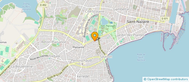 localisation de l'entreprise AGORA 44  SAINT-NAZAIRE