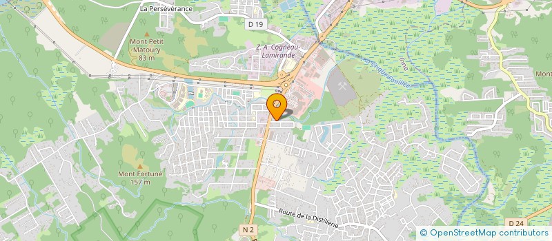 localisation de l'entreprise AGORA à MATOURY