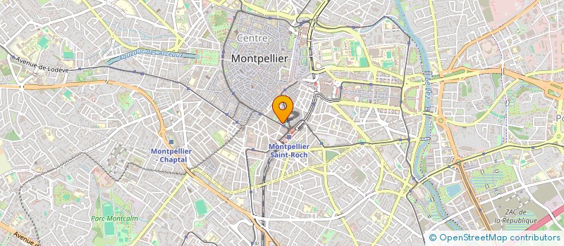 localisation de l'entreprise AGORA à MONTPELLIER