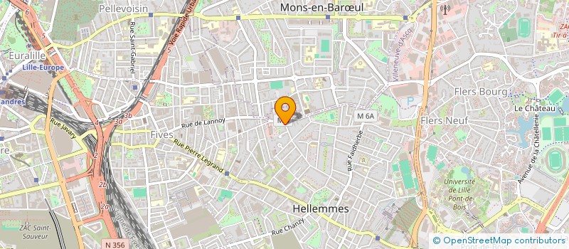 localisation de l'entreprise AGORA à LILLE